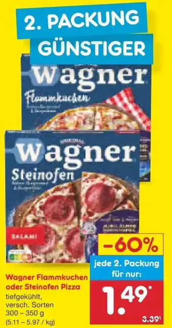 Netto Marken-Discount Original Wagner Flammkuchen Angebot