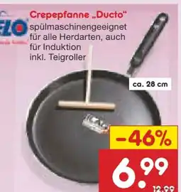 Netto Marken-Discount ELO Crêpepfanne Ducto Angebot