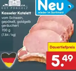 Netto Marken-Discount Gut Ponholz Kasseler-Kotelett Angebot
