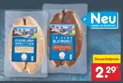 Netto Marken-Discount Wolf Leberwurst Angebot