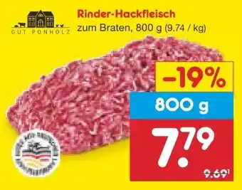 Netto Marken-Discount Gut Ponholz Rinder-Hackfleisch Angebot