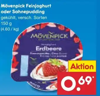Netto Marken-Discount Mövenpick Feinjoghurt Erdbeere Angebot
