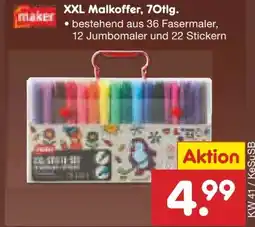 Netto Marken-Discount Dekor Malkoffer XXL Angebot