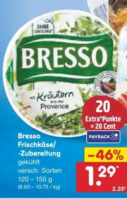 Netto Marken-Discount Bresso Frischkäse-Kräuter der Provence Angebot