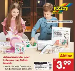 Netto Marken-Discount Folia Adventskalender Angebot