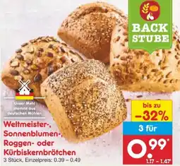Netto Marken-Discount Netto Backstube Weltmeisterbrötchen Angebot