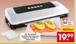 Netto Marken-Discount Star-Q Vakuumierer Angebot