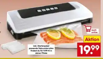 Netto Marken-Discount Star-Q Vakuumierer Angebot