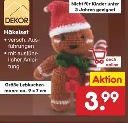Netto Marken-Discount Dekor Häkelset Angebot