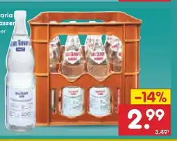 Netto Marken-Discount Aqua Bavaria Mineralwasser Angebot