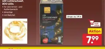 Netto Marken-Discount LED Lichterschweif Angebot