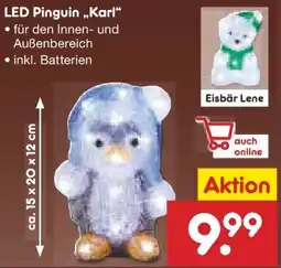 Netto Marken-Discount LED Pinguin Karl Angebot