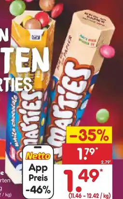 Netto Marken-Discount Nestlé Smarties Riesenrolle Angebot