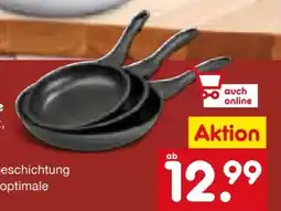 Netto Marken-Discount Ceraflon Profi-Alugusspfannen Angebot