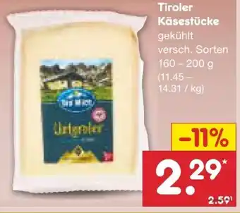 Netto Marken-Discount Tirol Milch Urtyroler Angebot