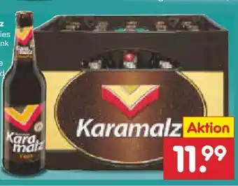 Netto Marken-Discount Karamalz Alkoholfreies Malzgetränk Angebot