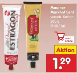 Netto Marken-Discount Mautner Markhof Estragon Senf Angebot