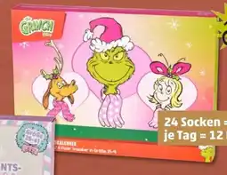 PENNY Damen Socken-Adventskalender The Grinch Angebot