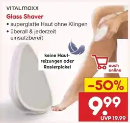 Netto Marken-Discount Vitalmaxx Glass Shaver Angebot