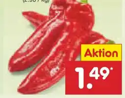 Netto Marken-Discount MarktTag Rote Spitzpaprika Angebot