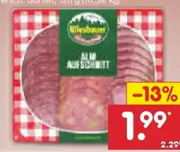 Netto Marken-Discount Wiesbauer Almaufschnitt Angebot