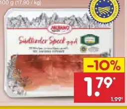 Netto Marken-Discount Südtiroler Heuspeck Angebot