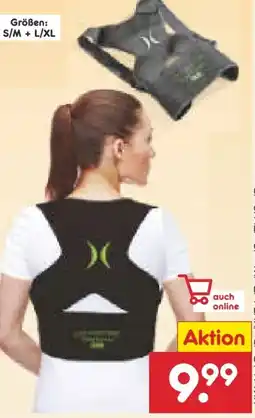 Netto Marken-Discount Comfortisse Posture Rückenkorrektor Angebot