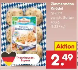 Netto Marken-Discount Fleischwerke Zimmermann Knödel Angebot