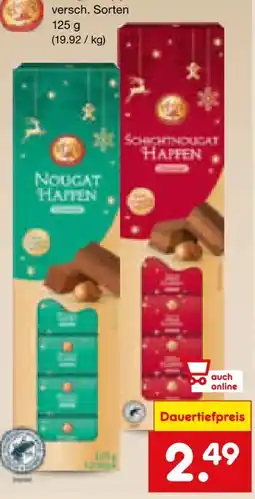 Netto Marken-Discount Santa Claus in Town Nougathappen Angebot
