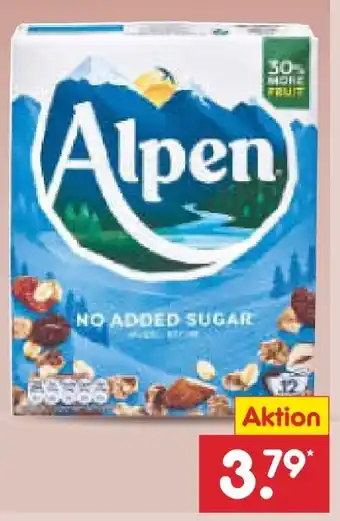 Netto Marken-Discount Alpen Muesli Müsli Angebot