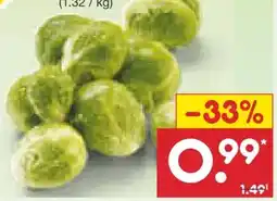 Netto Marken-Discount MarktTag Rosenkohl Angebot