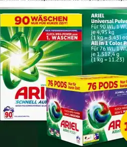 PENNY Ariel Universalwaschmittel Pulver Angebot