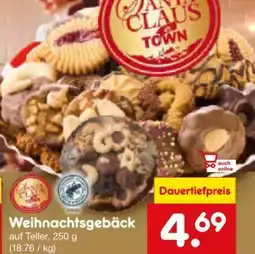 Netto Marken-Discount Santa Claus in Town Weihnachtsgebäck Angebot