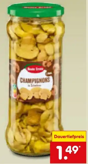 Netto Marken-Discount Beste Ernte Champignons 2. Wahl Angebot