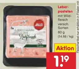 Netto Marken-Discount Leberpastete Angebot