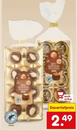 Netto Marken-Discount Santa Claus in Town Edel-Marzipan Pralinen Angebot