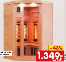Netto Marken-Discount Dewello Infrarotkabine Lakefield Angebot