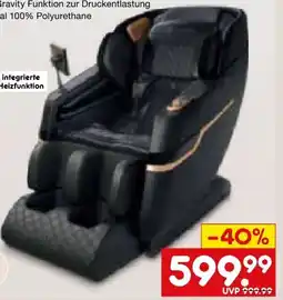 Netto Marken-Discount Juskys Massagesessel Naxos Angebot