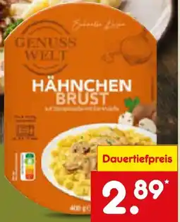 Netto Marken-Discount Genuss Welt Premium Fertiggericht Angebot