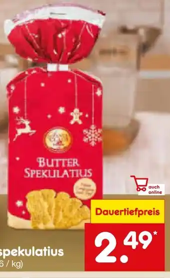 Netto Marken-Discount Santa Claus in Town Butter Spekulatius Angebot