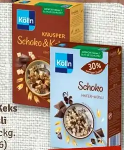 nahkauf Kölln Müsli Knusper Schoko-Keks Angebot