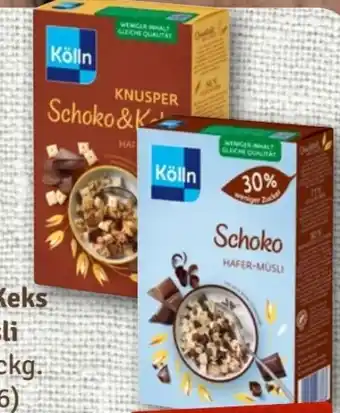 nahkauf Kölln Müsli Knusper Schoko-Keks Angebot