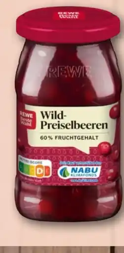 nahkauf Rewe Beste Wahl Wild Preiselbeeren Angebot