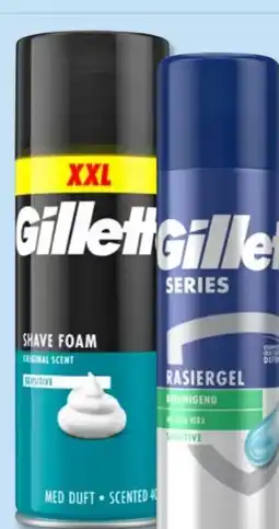 PENNY Gillette Rasierschaum Sensitive Angebot