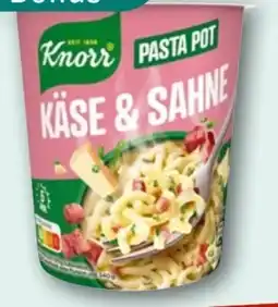 nahkauf Knorr Pasta Pot Käse & Sahne Angebot