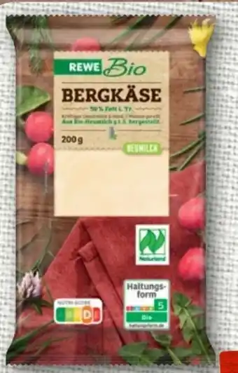 nahkauf Rewe Bio Bio-Bergkäse Angebot