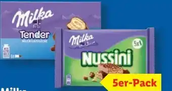 Lidl Milka Nussini Riegel Angebot