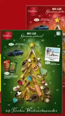 Lidl Favorina Gutschein-Adventskalender Angebot