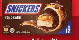 Lidl Snickers Ice Cream Angebot