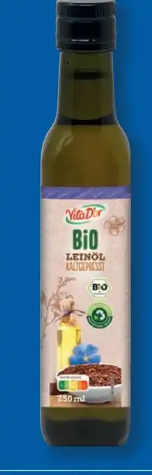 Lidl Vita D'or Bio Leinöl Angebot